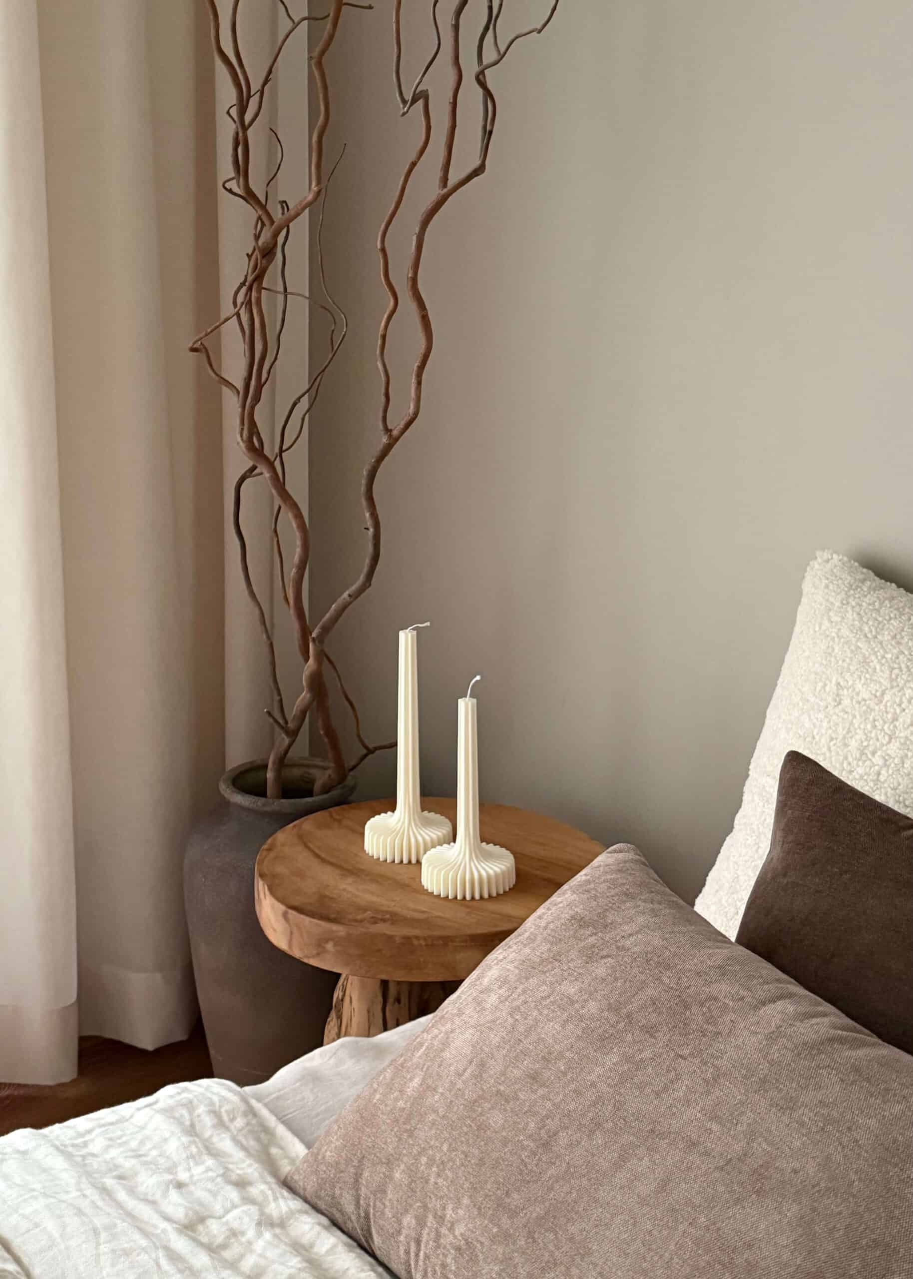 Mellow Loom Kvapnios sojų vaško žvakės Žvakės iš sojų vaško, sukuriančios jaukią atmosferą.