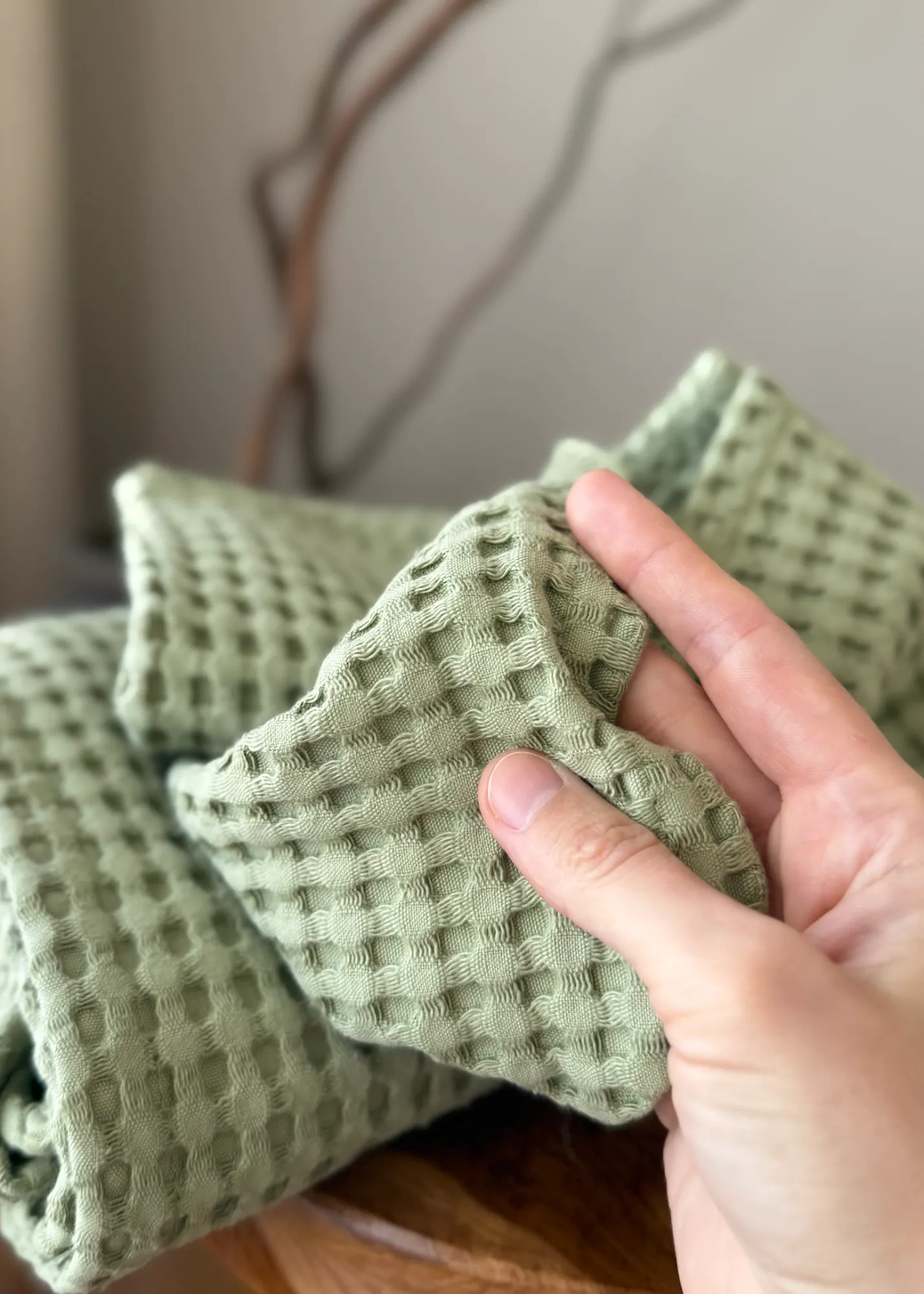 vaflinis ranksluostsis samana