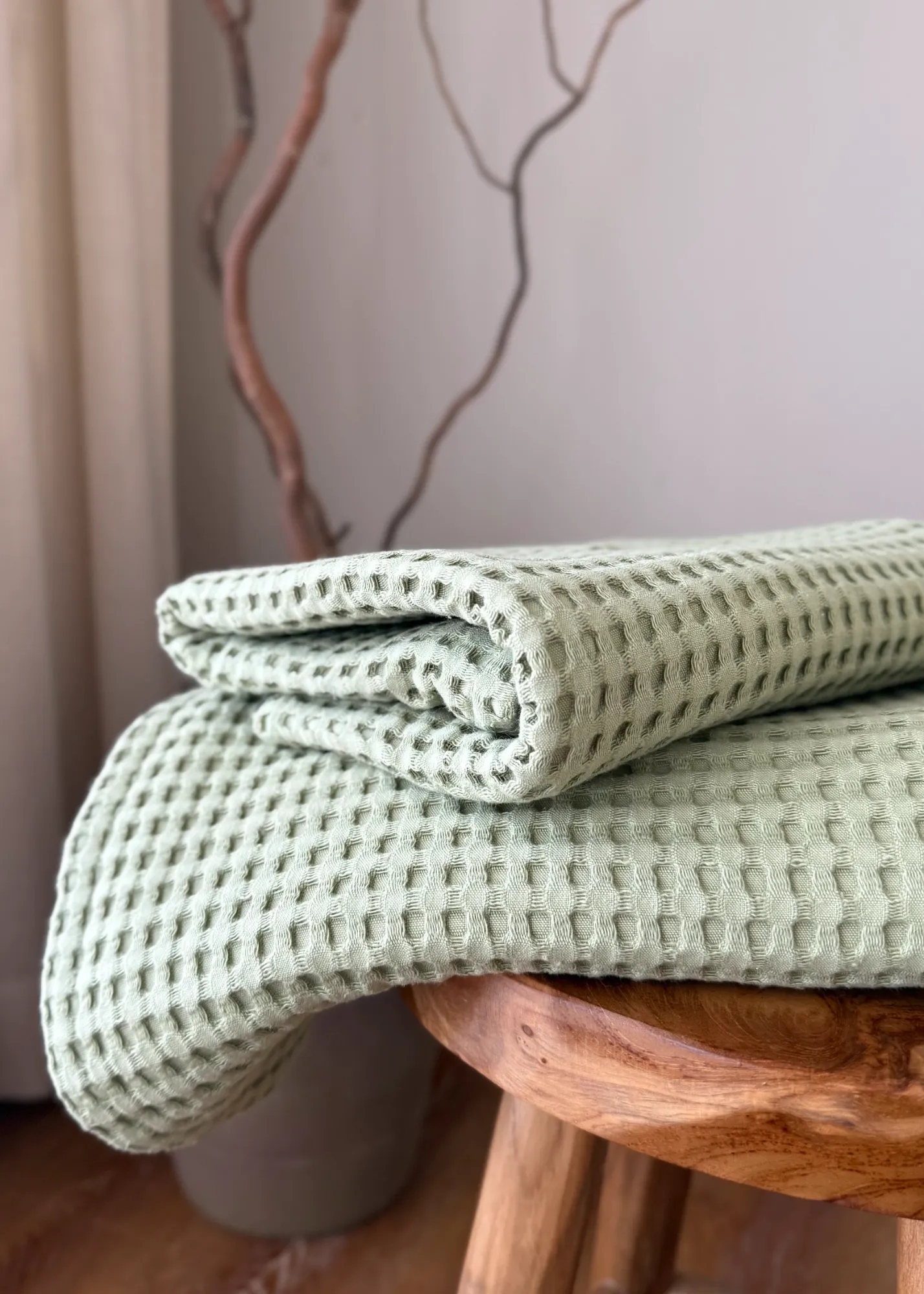 vaflinis ranksluostis samanos