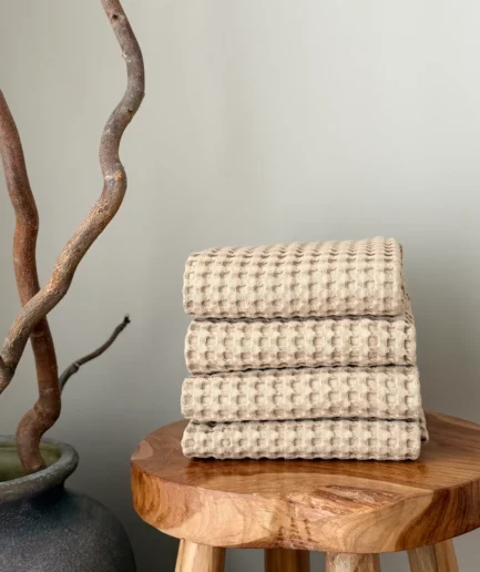 WAVE | vafliniai virtuviniai rankšluosčiai | kakava